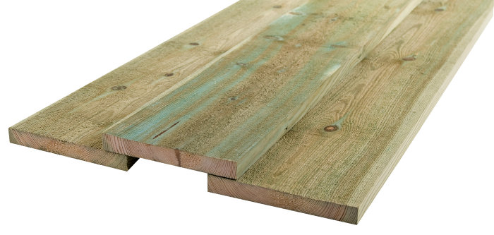 Furu 19 x 148 x 4800 mm rektangulær kledning